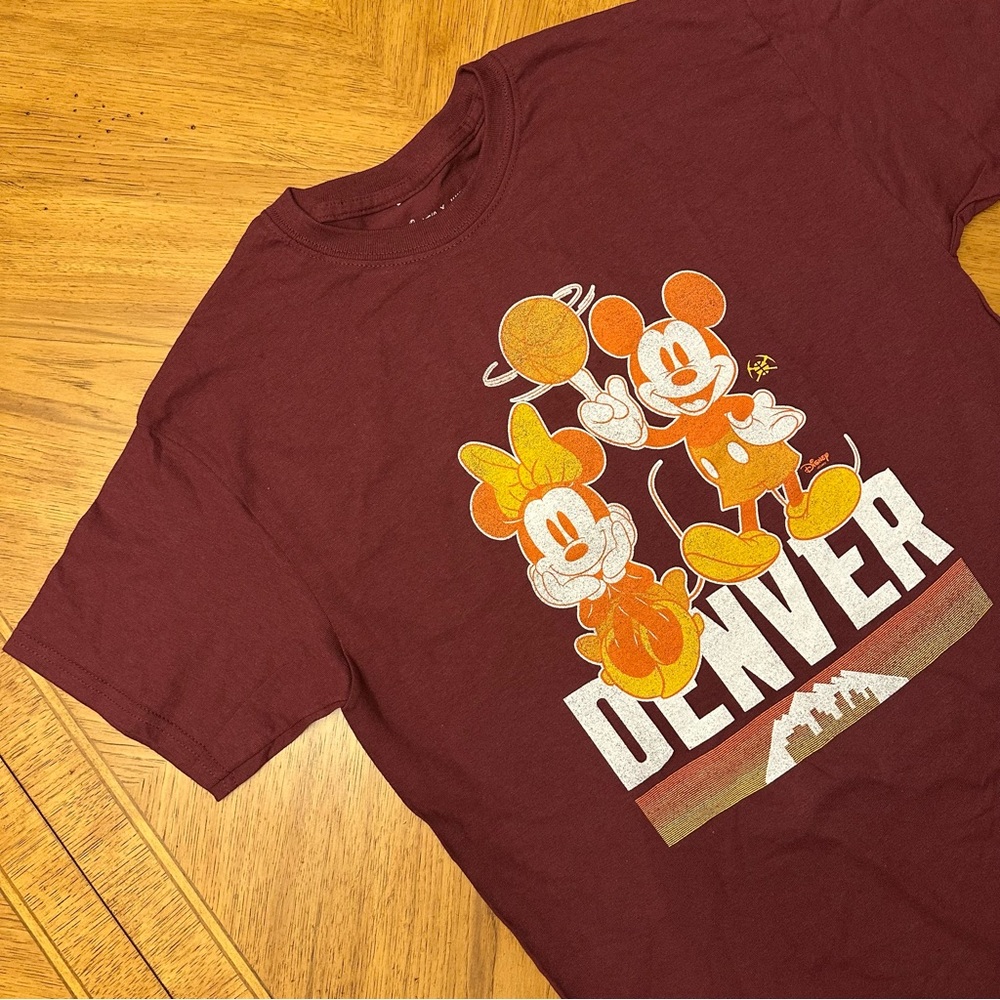 Denver Nuggets Tshirt Size M Junk Food Disney Mickey Minnie 2020/21 City Edition